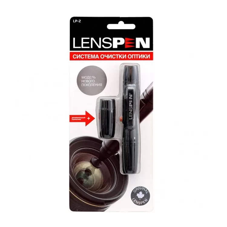 Карандаш для чистки оптики Lenspen Original PLUS с дополнительным наконечником - фото 7 - id-p226745757
