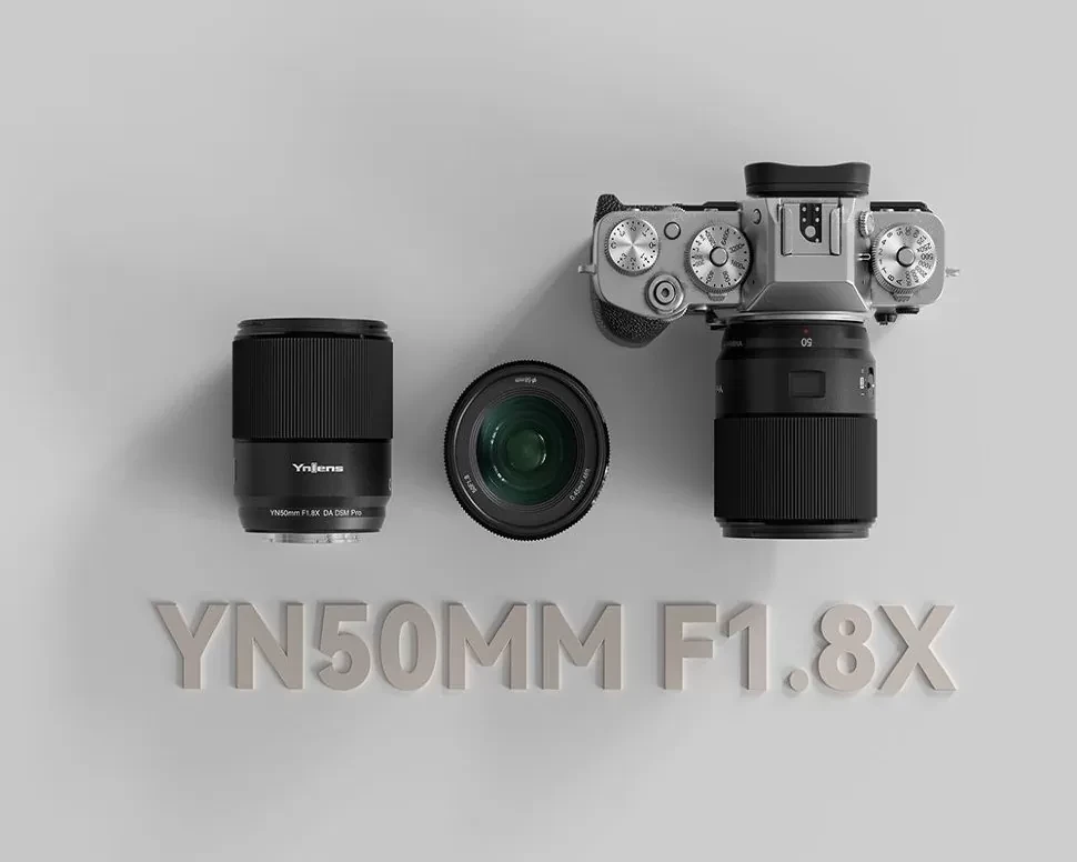 Объектив YongNuo YN50mm F1.8X DA DSM Pro X-mount - фото 7 - id-p226744870
