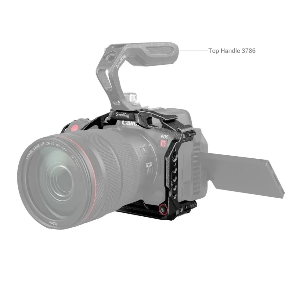 Клетка SmallRig 3890 Black Mamba для Canon EOS R5 C - фото 8 - id-p226761894