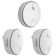 Дверной звонок Linbell Wireless Doorbell G2 (2 приёмника) Белый