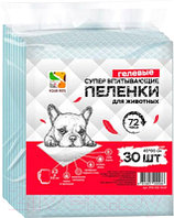 Одноразовая пеленка для животных Four Pets PFA102-30