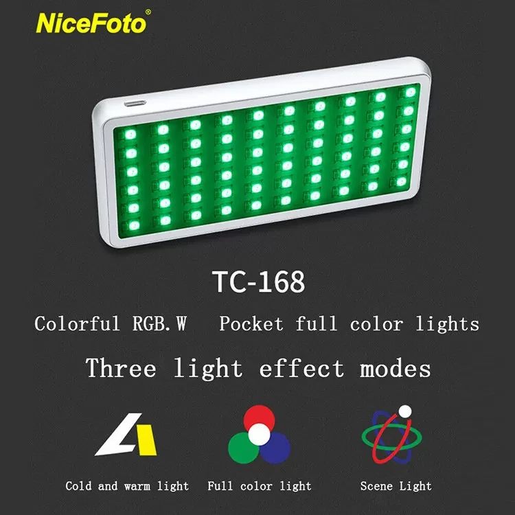 Осветитель NiceFoto TC-168 RGB - фото 8 - id-p226745859
