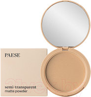 Пудра компактная Paese Matte Powder Semitransparent 1А