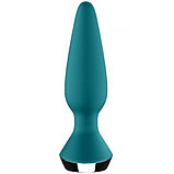 Анальный смарт-стимулятор с вибрацией Satisfyer Plug-ilicious 1 зеленый, фото 5