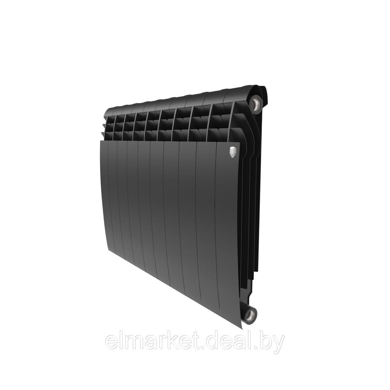 Радиатор Royal Thermo BiLiner 500 Noir Sable черный - фото 1 - id-p226839967