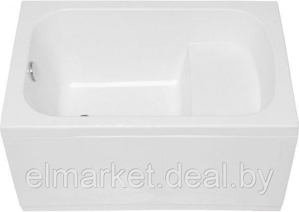 Ванна AQUANET Seed 110x70 (с сиденьем) белый - фото 1 - id-p226841273