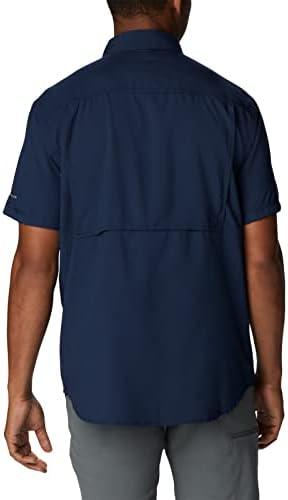 Рубашка мужская Columbia Silver Ridge Utility Lite Short Sleeve темно-синий 2030721-464 - фото 2 - id-p226802052