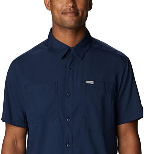 Рубашка мужская Columbia Silver Ridge Utility Lite Short Sleeve темно-синий 2030721-464 - фото 4 - id-p226802052