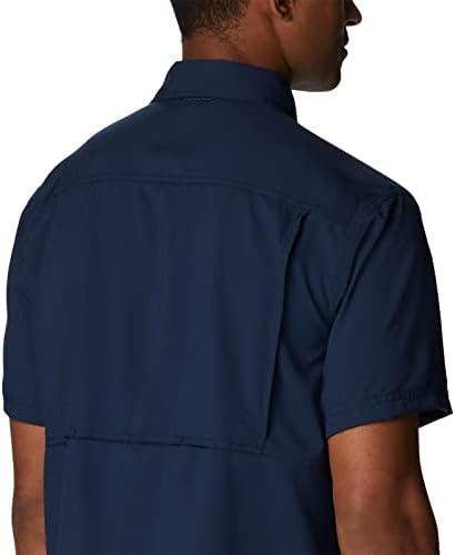 Рубашка мужская Columbia Silver Ridge Utility Lite Short Sleeve темно-синий 2030721-464 - фото 5 - id-p226802052