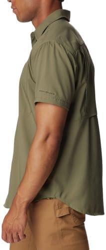 Рубашка мужская Columbia Silver Ridge Utility Lite Short Sleeve зеленый 2030721-397 - фото 2 - id-p226802057