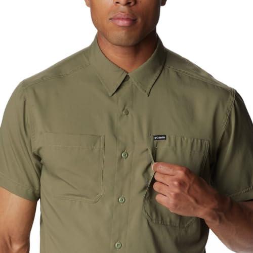 Рубашка мужская Columbia Silver Ridge Utility Lite Short Sleeve зеленый 2030721-397 - фото 4 - id-p226802057