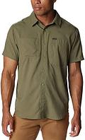 Рубашка мужская Columbia Silver Ridge Utility Lite Short Sleeve зеленый 2030721-397