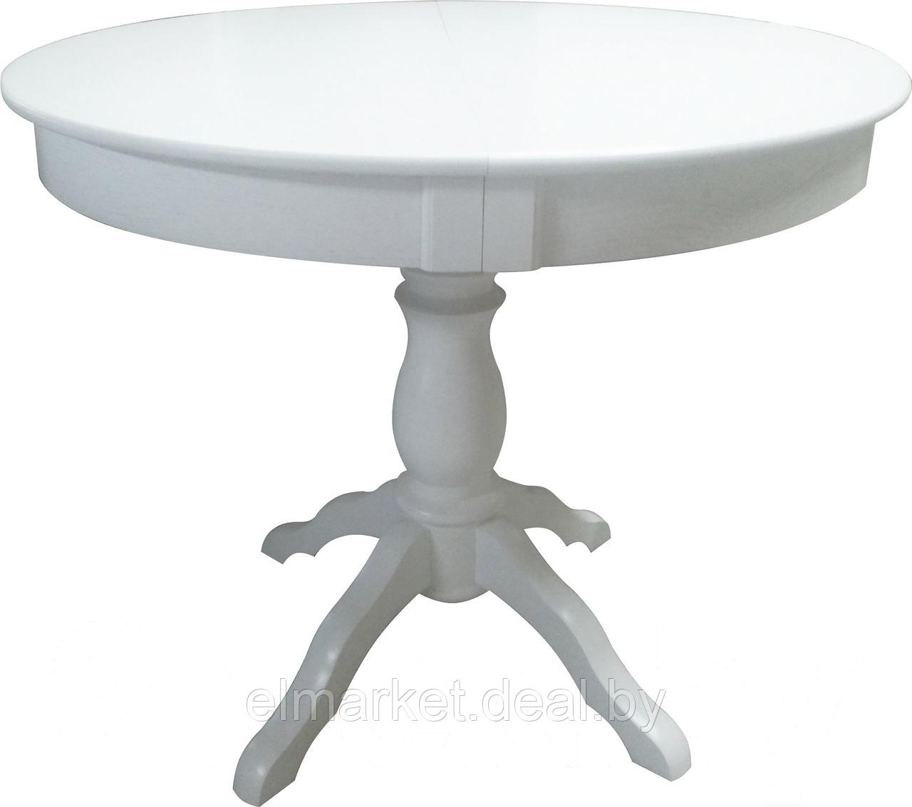 Обеденный стол Мебель-Класс Гелиос белый - фото 1 - id-p226839795