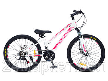 Велосипед Codifice Prime 24 2021 (белый/красный)