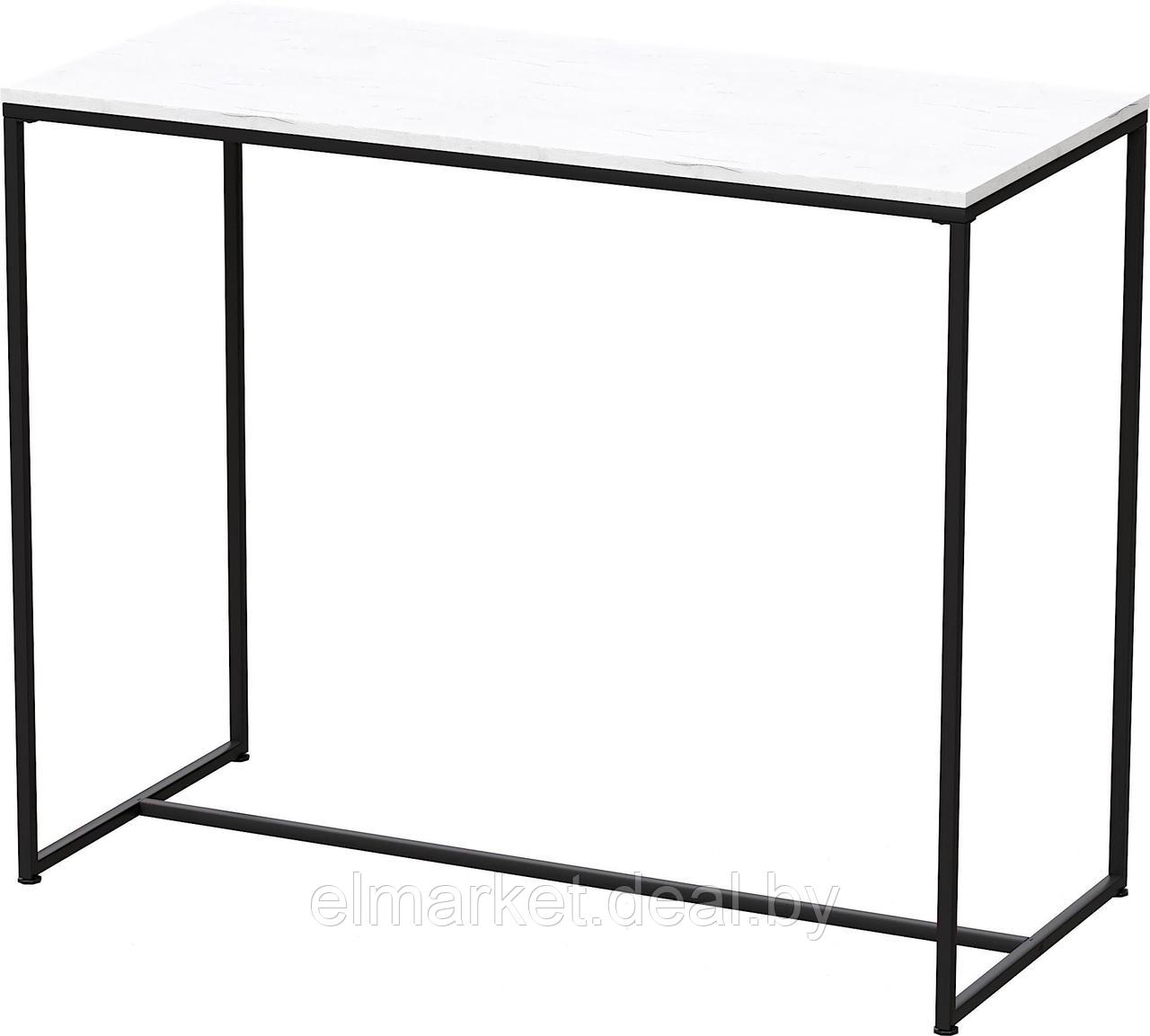 Барный стол Millwood Сидней 1 Л 110x60x105 (дуб белый Craft/металл черный) - фото 1 - id-p226840215