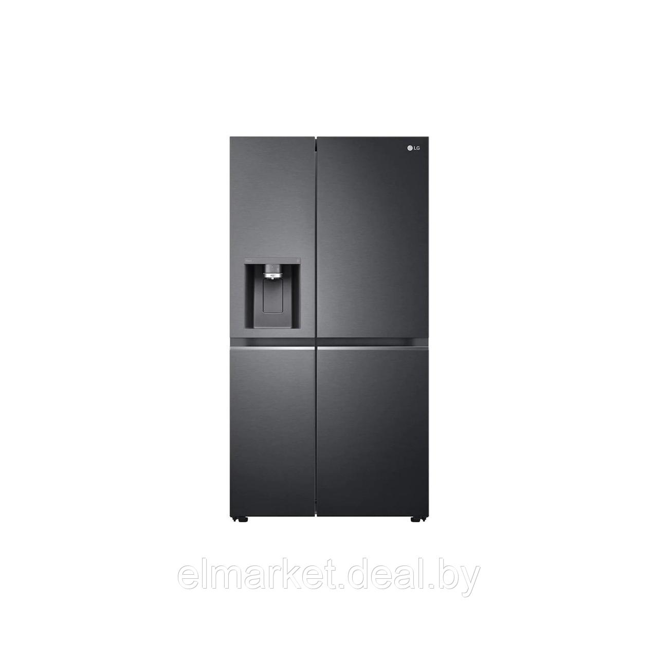 Холодильник с морозильником LG GC-L257CBEC Черный - фото 1 - id-p226840227