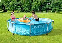 Каркасный бассейн Intex Metal Frame Beachside 28206 (305х76)