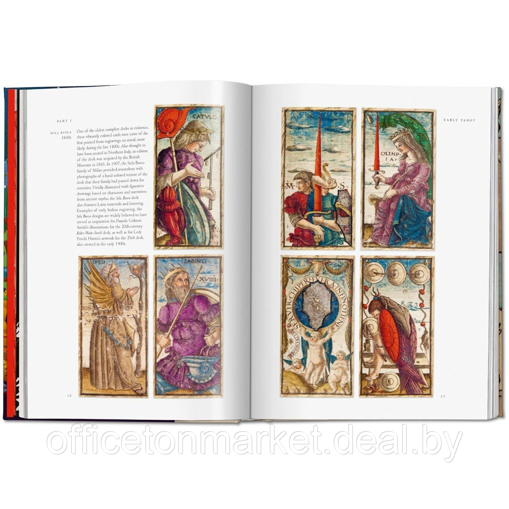 Книга на английском языке "Tarot. The Library of Esoterica", Jessica Hundley, Johannes Fiebig, Marcella Kroll - фото 2 - id-p226239030