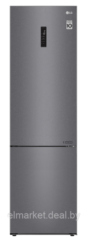 Холодильник-морозильник LG GA-B509CLSL - фото 1 - id-p226839720