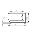 Витрина для ингредиентов A40 SM 0,9 (VTi2-G (GN1/3)), фото 2