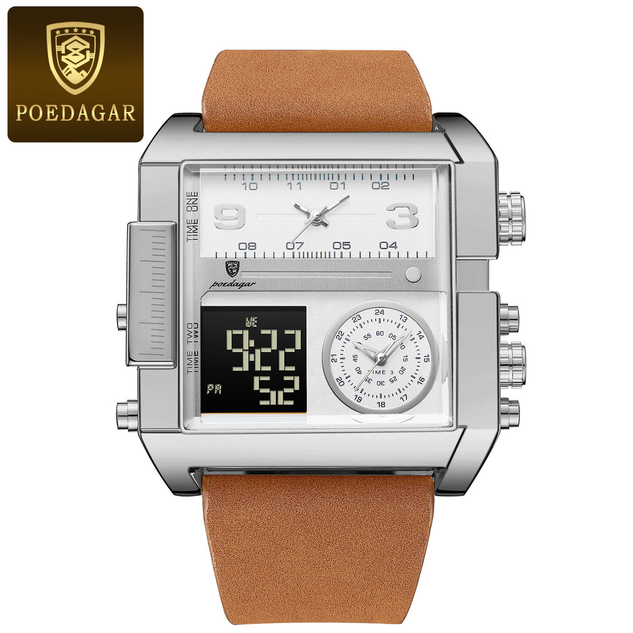 Оригинальные кварцевые мужские часы "POEDAGAR" - фото 1 - id-p226841901