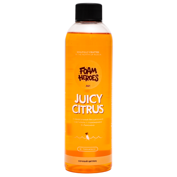 Juicy Citrus - Универсальный органический очиститель | Foam Heroes | 500мл - фото 5 - id-p226730799