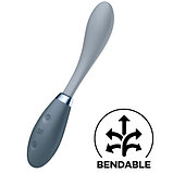 Гибкий вибратор для точки G Satisfyer G-Spot Flex 3 серый, фото 2