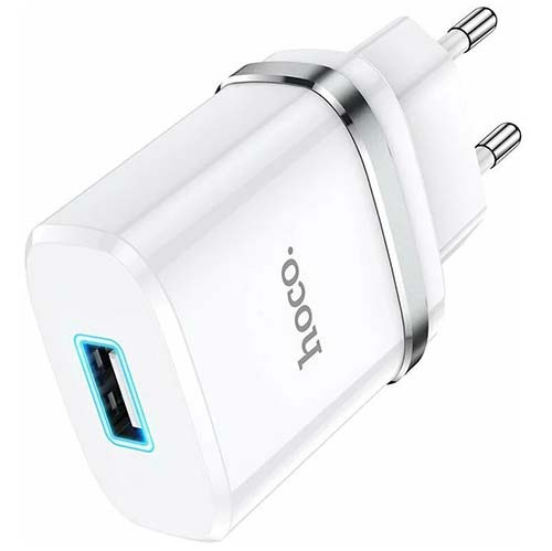 Зарядное устройство Hoco N1 Ardent 2.4A (Белый) - фото 5 - id-p226841941