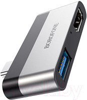 Адаптер Borofone DH2 Type-C - USB 3.0 + HDMI