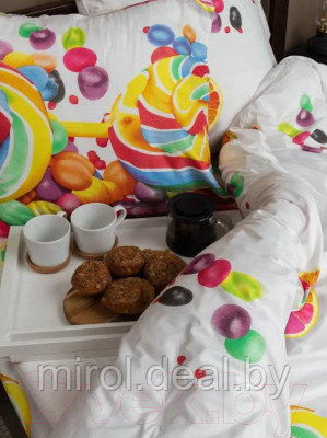 Комплект постельного белья Amore Mio Мако-сатин Candy Микрофибра 2.0 / 93790 - фото 9 - id-p226847014