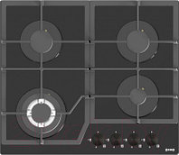 Газовая варочная панель ZORG HAG61 FDW BL