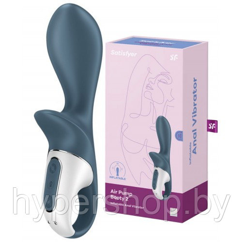 Расширяющийся анальный вибратор Satisfyer Air Pump Booty 2