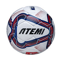 Мяч футбольный ATEMI ATTACK MATCH, синт.кожа ПУ, Hybrid stitching, р.4, окруж. 65-66