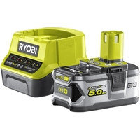 Аккумулятор с зарядным устройством Ryobi RC18120-150 ONE+ 5133003366 (18В/5.0 а*ч + 18В)