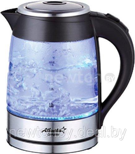 Электрический чайник Atlanta ATH-2462 (черный) - фото 1 - id-p226848963
