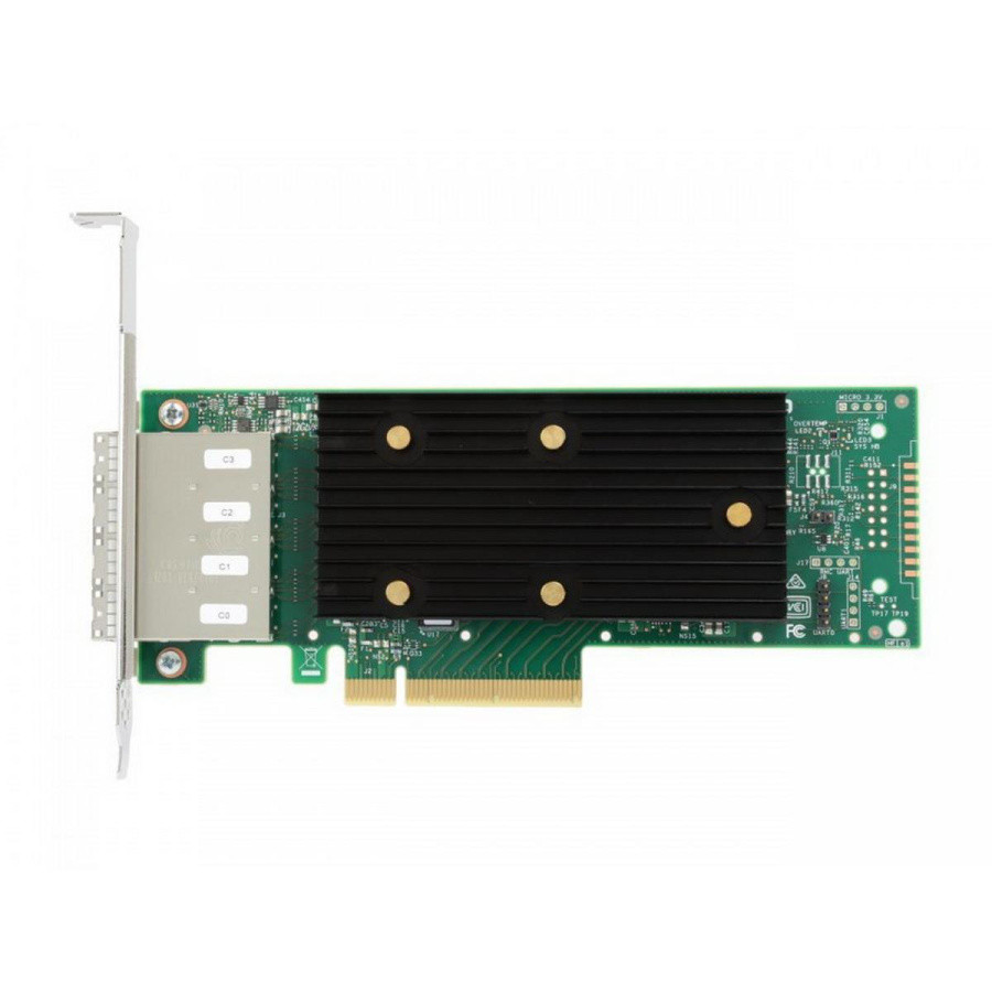 9400-16e SGL (05-50013-00 / 03-50013-15007 ) PCIe 3.1 x8 LP, Tri-Mode SAS/SATA/NVMe 12G HBA, 16port(4*ext - фото 1 - id-p226848978