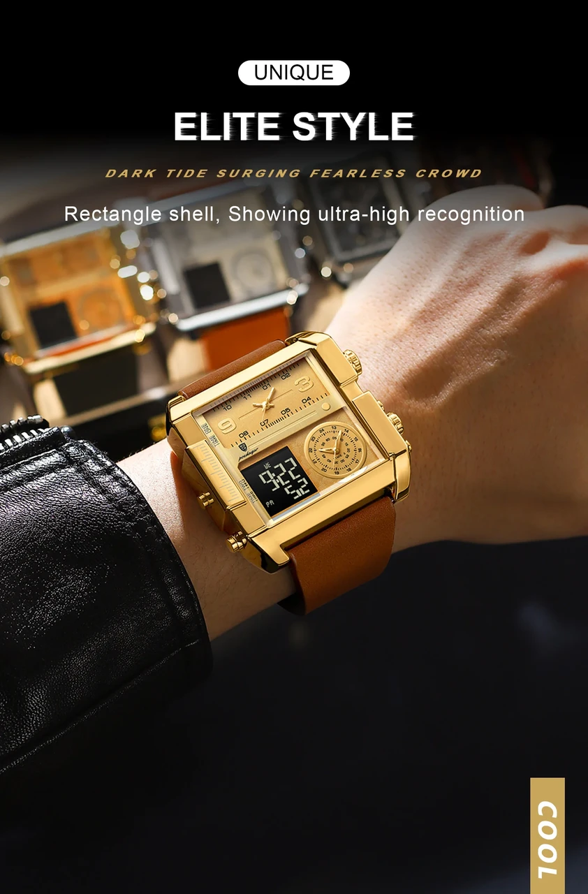 Оригинальные кварцевые мужские часы "POEDAGAR" - фото 2 - id-p226841890