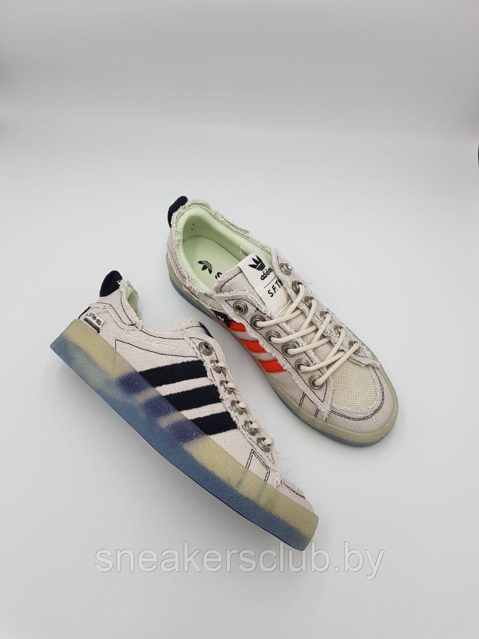 Кроссовки мужские Adidas Campus x SFTM 002 'Bliss" /повседневные/весенние/летние - фото 1 - id-p226850635