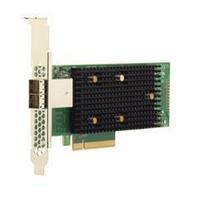 HBA-адаптер Broadcom 9400-8e SGL (05-50013-01) PCIe 3.1 x8 LP, Tri-Mode SAS/SATA/NVMe 12G HBA, 8port(2*ext