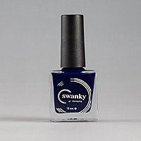 Swanky Stamping, Лак для стемпинга 008 - Синий (10 мл)