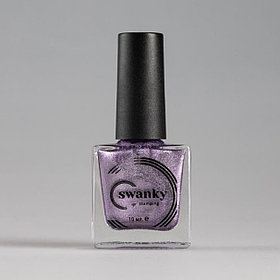 Swanky Stamping, Лак для стемпинга Metallic 01 - Cиреневый (10 мл)