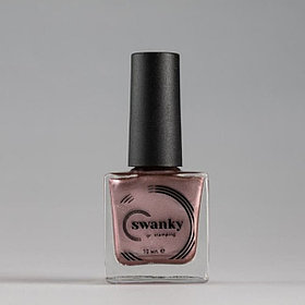 Swanky Stamping, Лак для стемпинга Metallic 03 - Розовое золото (10 мл)