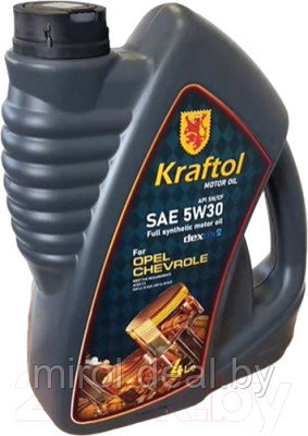 Моторное масло Kraftol 5W30 для Opel SN/CF C3 / 4120 - фото 1 - id-p226856225