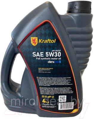 Моторное масло Kraftol 5W30 для Opel SN/CF C3 / 4120 - фото 2 - id-p226856225