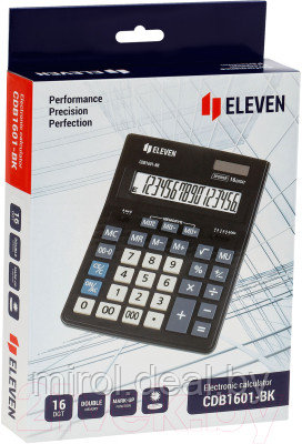 Калькулятор Eleven Business Line / CDB1601-BK - фото 6 - id-p226857481