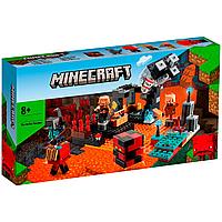 Конструктор Майнкрафт Minecraft Бастион Нижнего мира, 88006, 345 дет аналог Lego Майнкрафт 21185