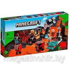 Конструктор Майнкрафт Minecraft Бастион Нижнего мира, 88006, 345 дет аналог Lego Майнкрафт 21185
