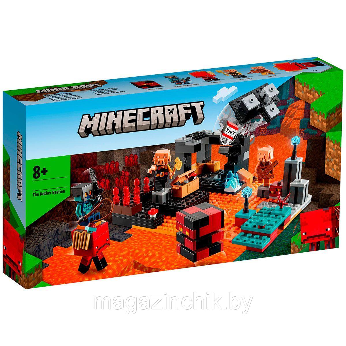 Конструктор Майнкрафт Minecraft Бастион Нижнего мира, 88006, 345 дет аналог Lego Майнкрафт 21185 - фото 1 - id-p226859760