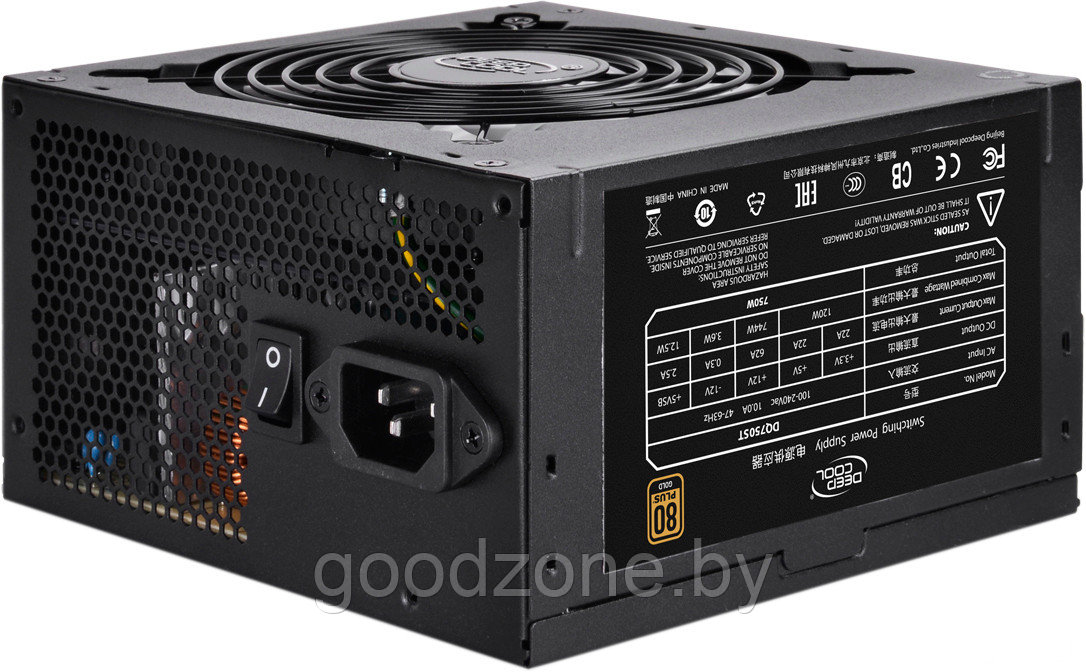 Блок питания DeepCool DQ750ST [DP-GD-DQ750ST] - фото 1 - id-p225908048