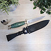 Нож Финка НКВД Х12МФ кованая (зеленая рукоять), фото 10